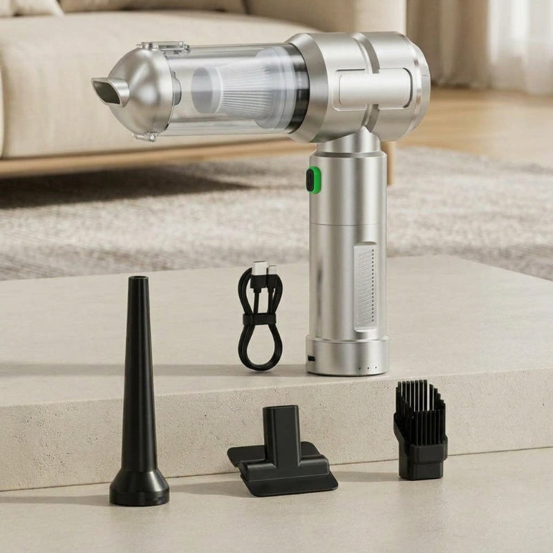 Aspirateur à main avec 3 accessoires
