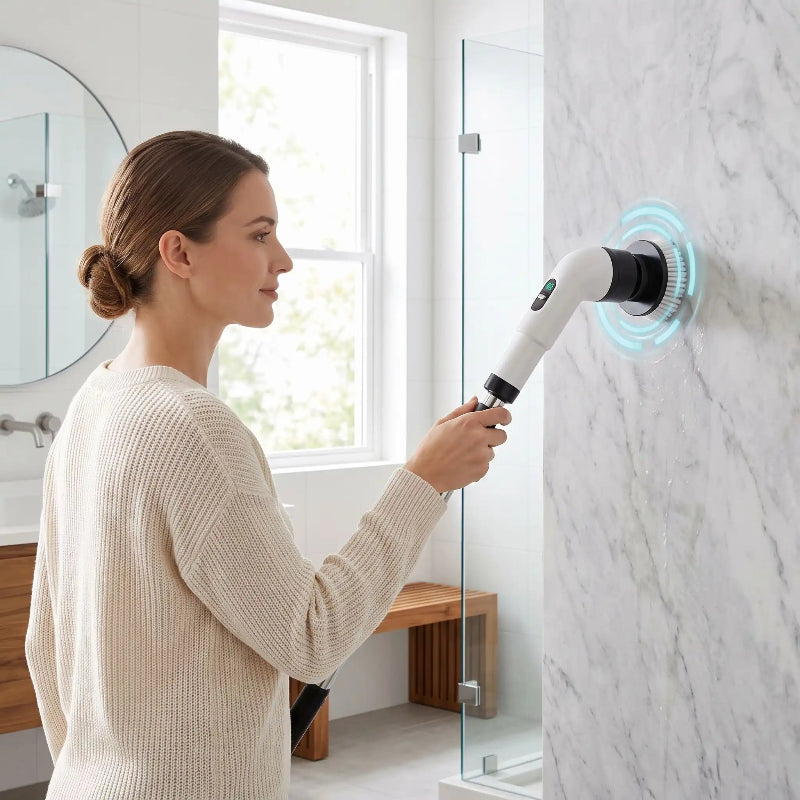 Brosse de nettoyage electrique mur impeccable
