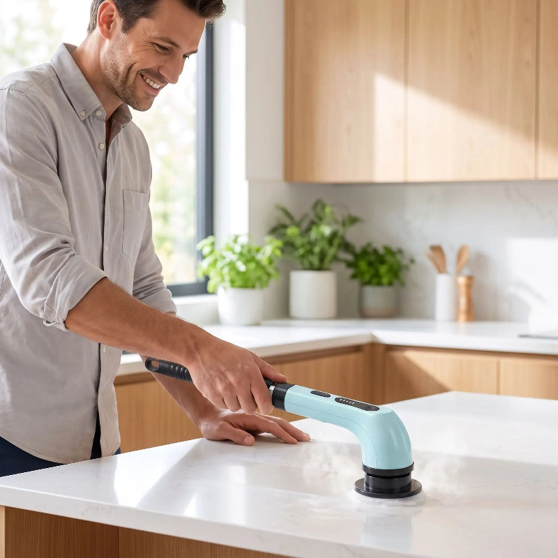 Brosse rotative electrique cuisine impeccable