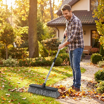 balai bigbroom pour ramasser feuilles
