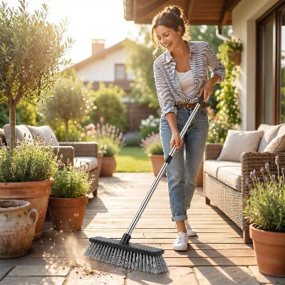balai bigbroom pour terrasse