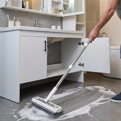 Balai brosse​ pour nettoyage humide
