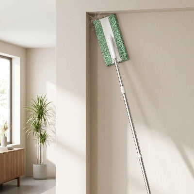 balai plat selfcleaning nettoie murs
