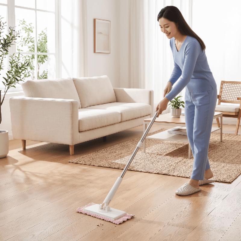 balai serpillière pour nettoyer le salon