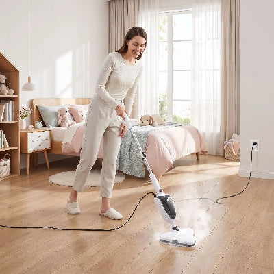 balai vapeur chambre desinfecté rapidement