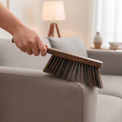 Balayette efficace pour nettoyage canapé