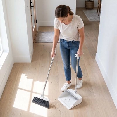 Balayette pelle pour nettoyage quotidien