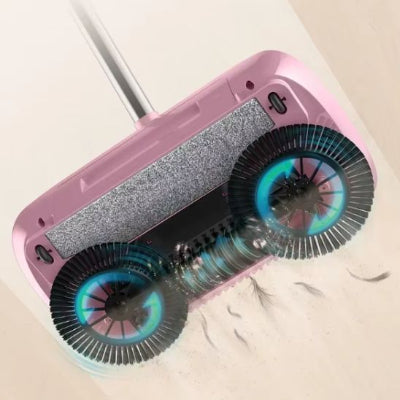 cheveux nettoyes avec balai serpillere