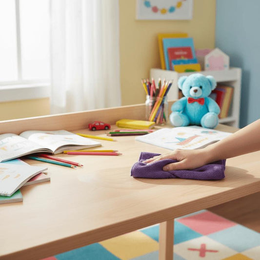 chiffon microfibre nettoyant bureau enfant