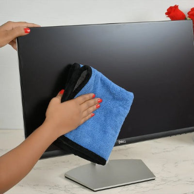 Chiffon microfibre pour nettoyer télé