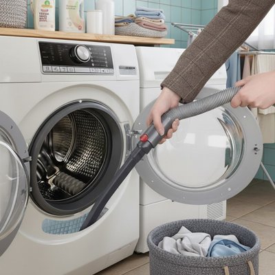 Embout aspirateur nettoyage machine à laver