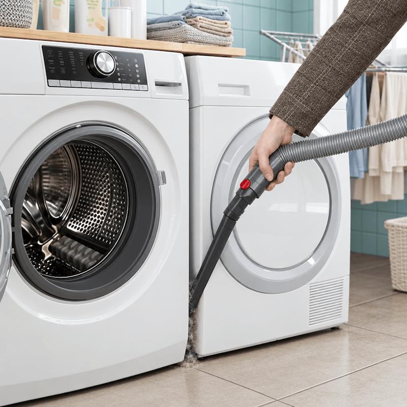 embout aspirateur nettoyant dans salle lavage