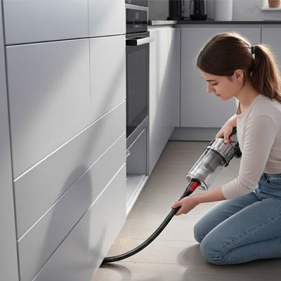 Embout aspirateur pour nettoyage sous meuble 