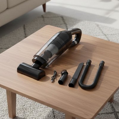 Mini aspirateur avec accessoires