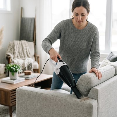 Mini aspirateur avec fils pour nettoyer canapé