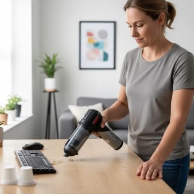 Mini aspirateur pour nettoyage rapide