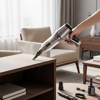 Mini aspirateur pour nettoyer meuble