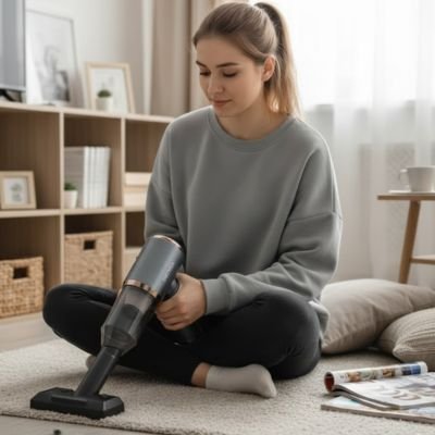 Mini aspirateur pour tapis propre