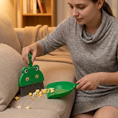 Pelle balayette pour nettoyage canapé