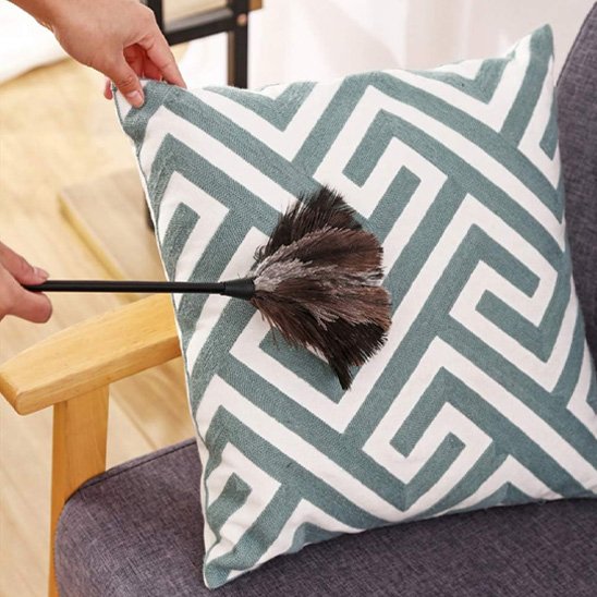 Plumeau pour nettoyage coussin