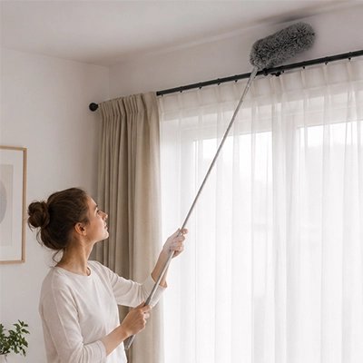 Plumeau poussière pour murs propres