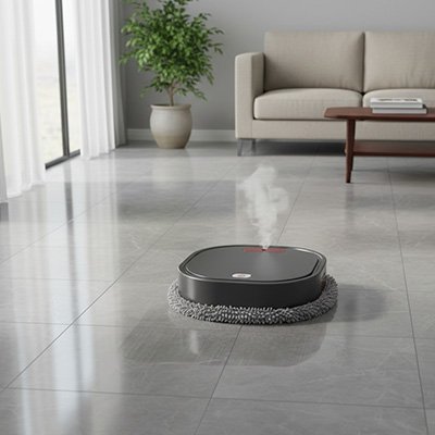 Robot nettoyeur sol pour céramique