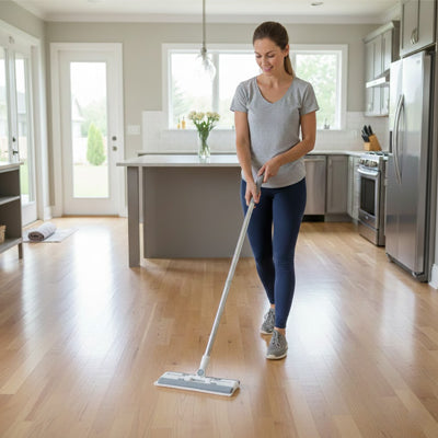 Serpillère automaticmop pour nettoyer cuisine