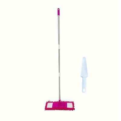 Serpillère balai chenillemop couleur rose