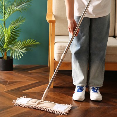 Serpillère microfibre PadMop sol impecable