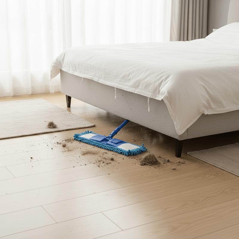 serpillère microfibre pour nettoyage sous lit